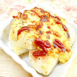 ❤コンソメ里芋のタルタルチーズ焼き❤